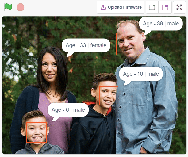 family face detection