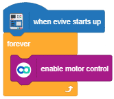 enable motor control example