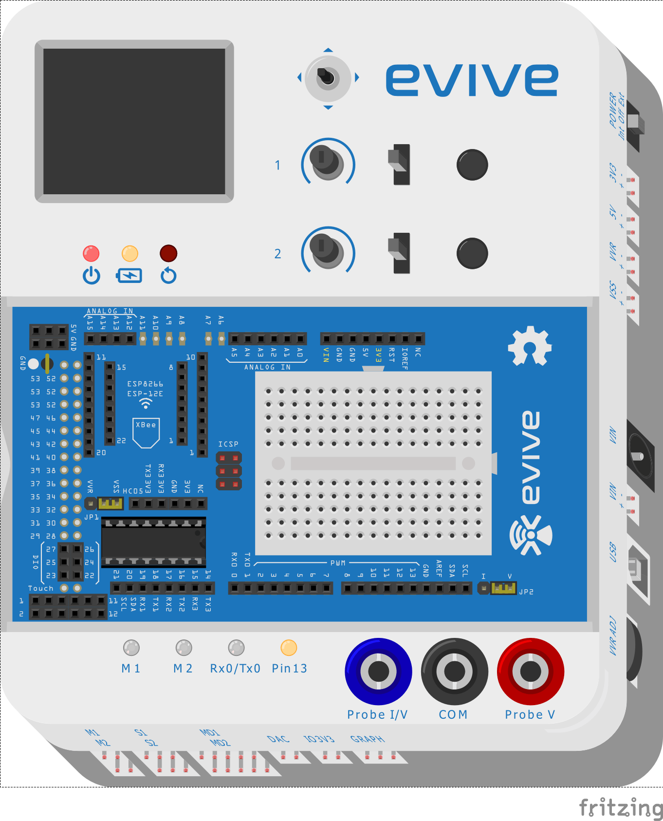 evive Fritzing