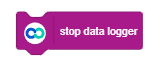 stop data logger