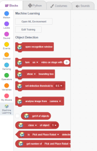 Getting Started with Object Detection (ML) in Block Coding - STEMpedia ...