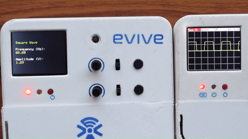 evive Function Generator Square Wave