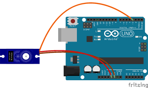 set servo on () to () angle - PictoBlox Block | Actuators – evive & Arduino