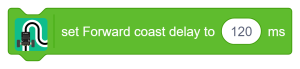 Set Forward Coast Delay