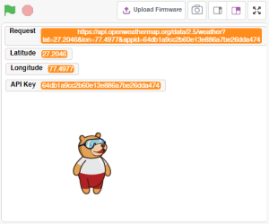 HTTP Request For Weather Data - Example Project
