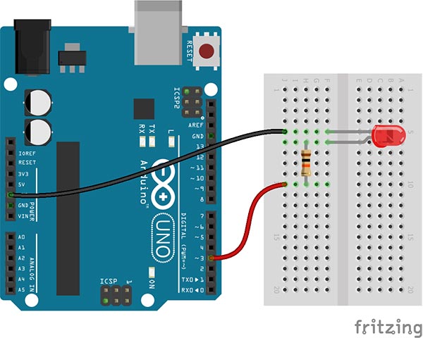 LED Circuit Arduino