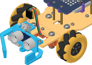 Assembling the Basic Quarky Mecanum Wheel Robot with Gripper