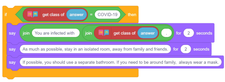 Virtual Doctor Using Natural Language Processing Extension in PictoBlox ...
