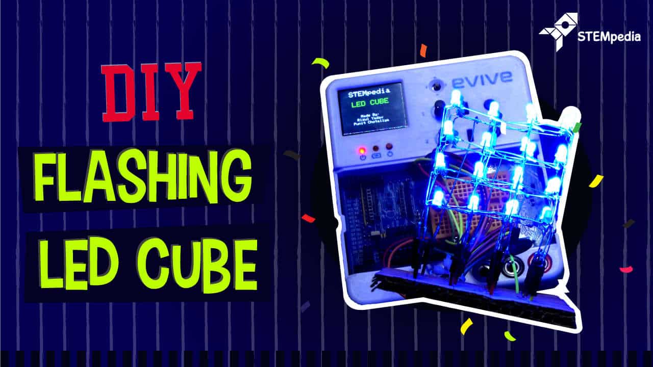 How to Make a Flashing LED Cube 4x4x4 Using Arduino