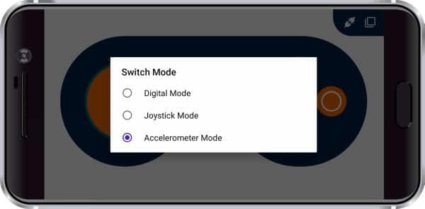 Dabble Game Pad Switch Mode Accelerometer