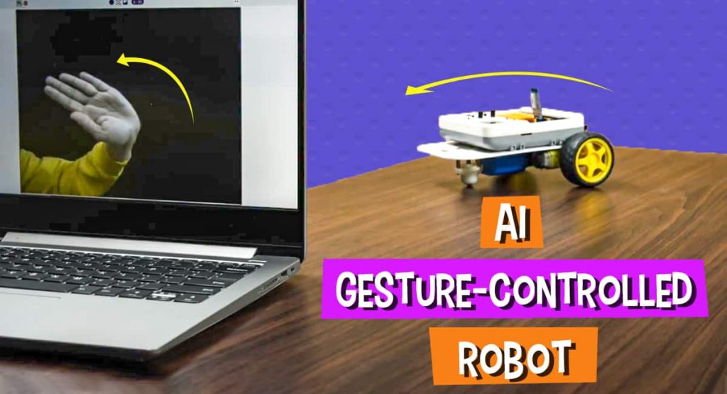 Hand GEstured Controlled Robot