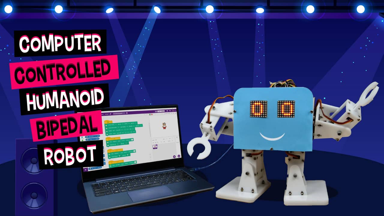 Humanoid-Bipedal-Robot