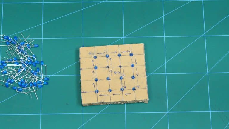 How to Make a Flashing LED Cube 4x4x4 Using Arduino