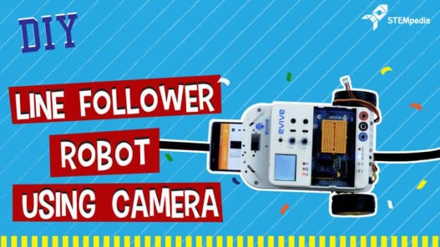 Line Follower Robot Using Mobile Camera based on Arduino - DIY Project