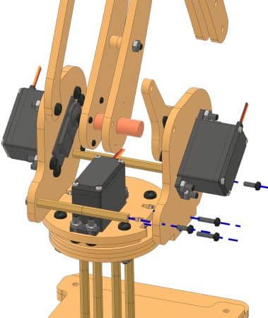 Making the Right Side of the Robot Arm