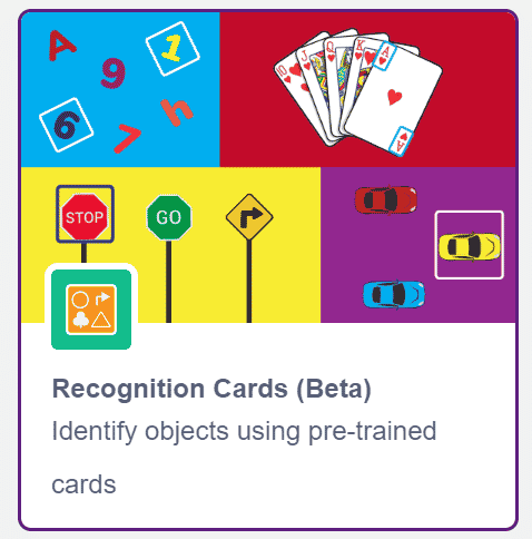 recognition card extension