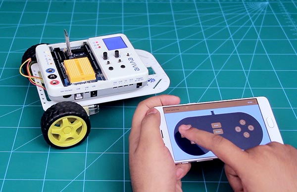 Smartphone Controlled Robot
