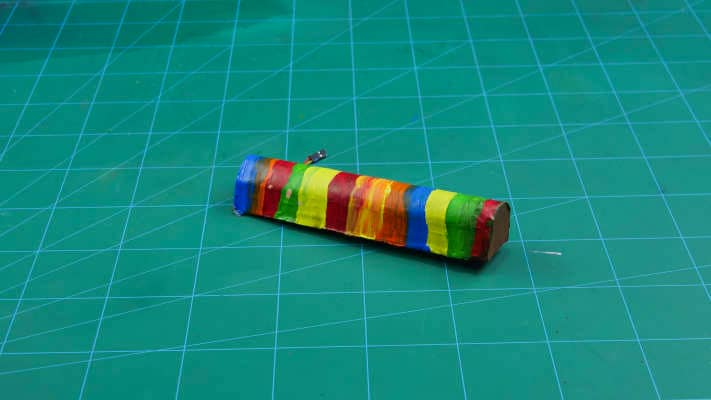 colored dc motor cover