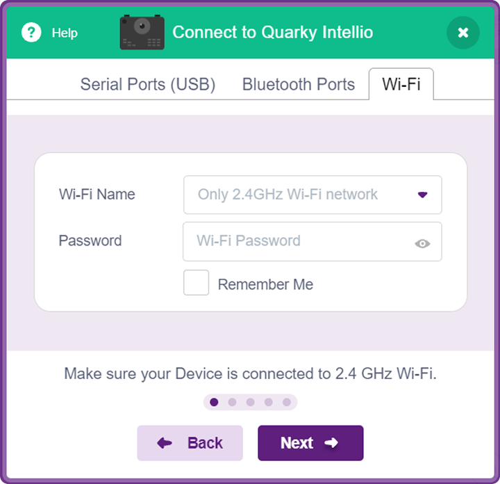 Asking to Connect to WIFI after these screen