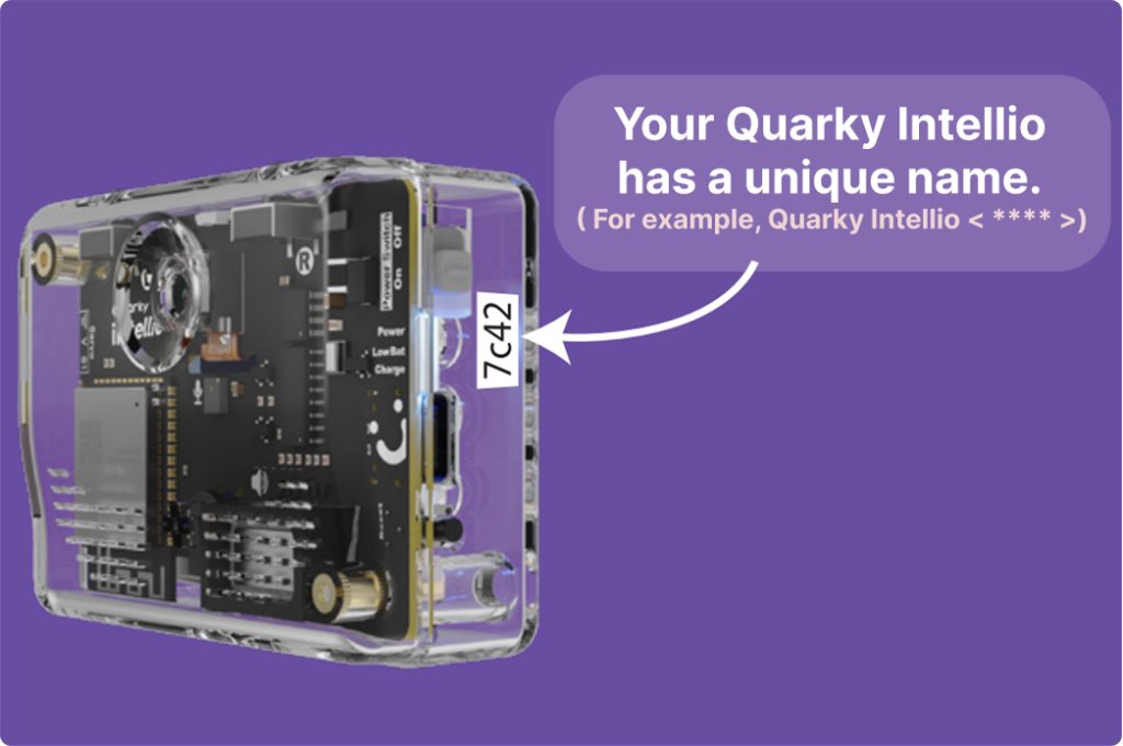 Find your Quarky Intellio