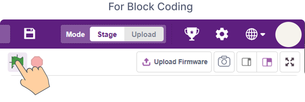 Green flag for block coding