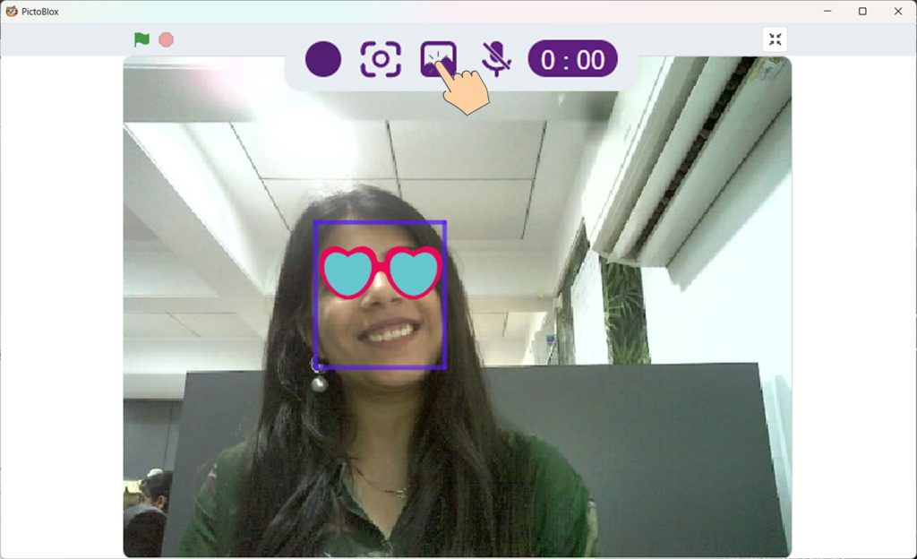 Open Gallery Icon button