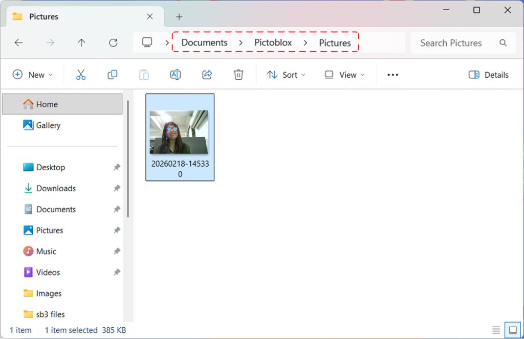 Quarky Intellio Local Picture Folder