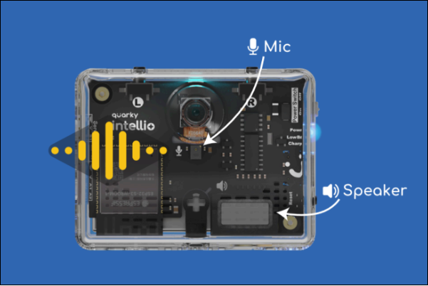 Record and Play With Push buttons of intellio
