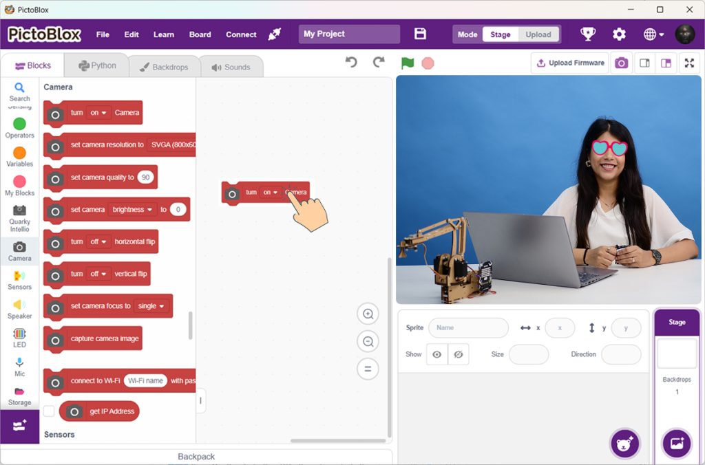Snap with Filter With Person