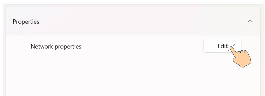 Click on Edit button