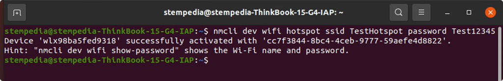 Create a Wi-Fi Hotspot