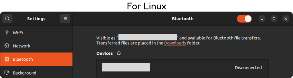 turn on Bluetooth in linux