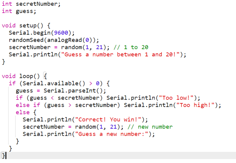Build a Guess-the-Number Game on Arduino Using Embedded C++ in ...