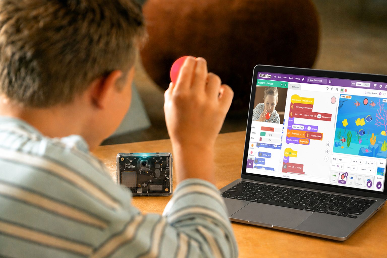 Machine Learning with Quarky Intellio - Level 1 - STEMpedia Education