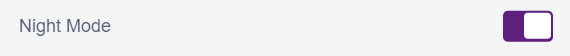 Night Mode