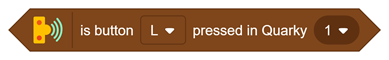 When left button pressed on peerQuarky 1