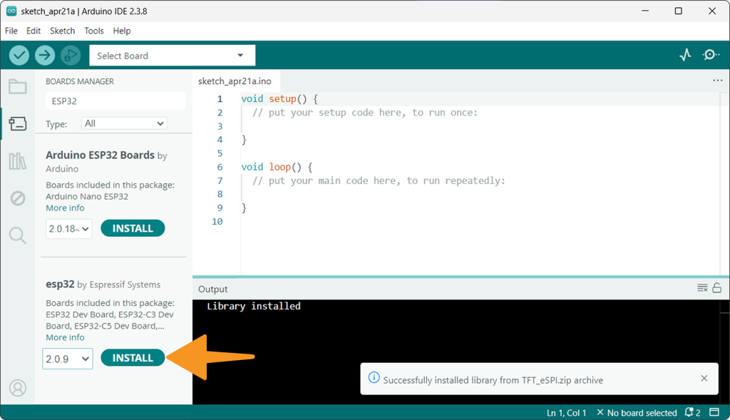 ESP32 by Espressif Systems