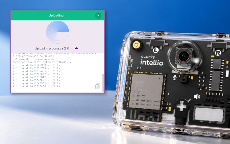 Quarky Intellio Firmware Troubleshooting