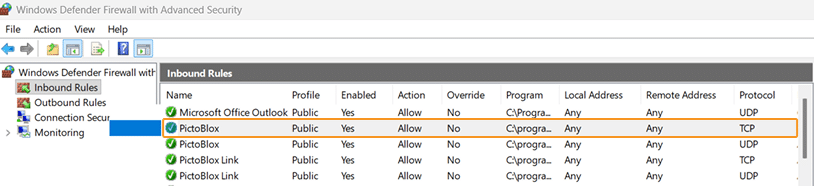 blocked UDP communication issue resolved