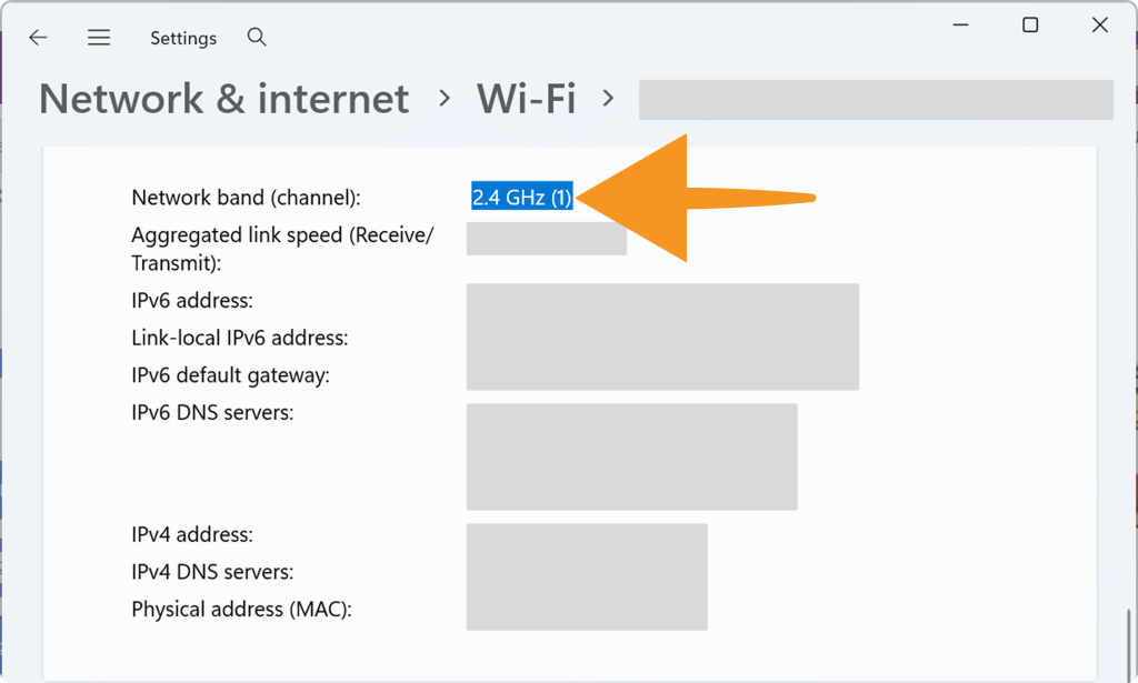 network and internet window