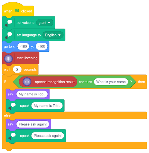 AI Speech Recognition Code