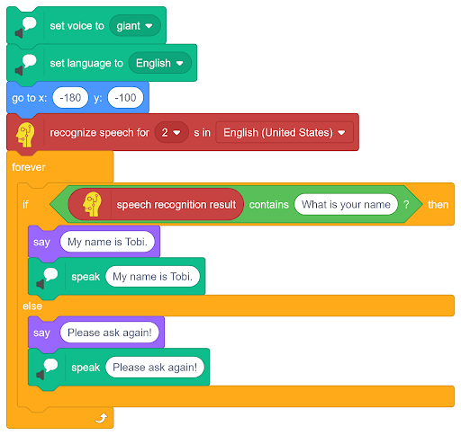 AI Speech Recognition Code