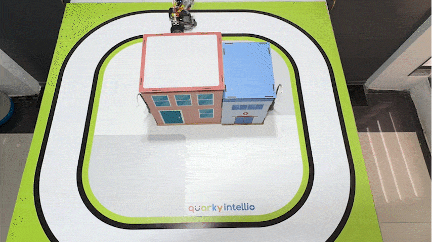 Quarky Intellio Lane Follower with OpenCV