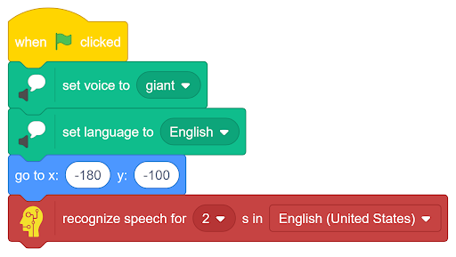 AI Speech Recognition Code