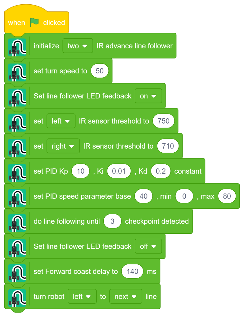 Configure PID Constants
