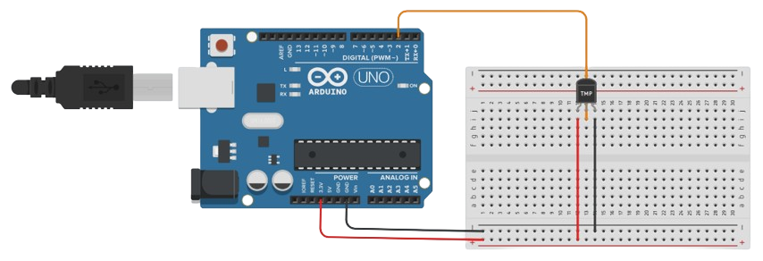 Connection Diagram - Arduino Weather Sensor