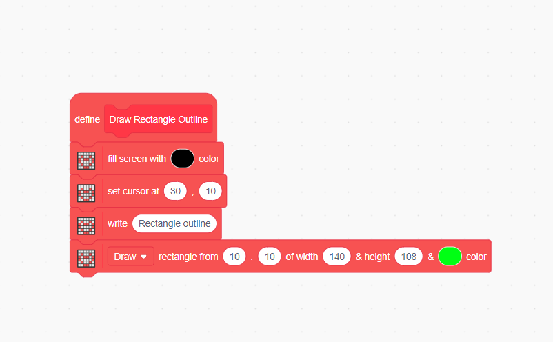 Creating the Shape Drawing Blocks
