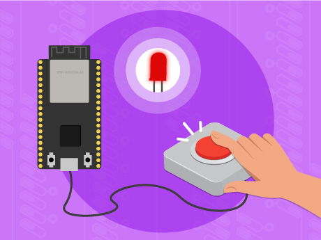 ESP32 Toggle LED State
