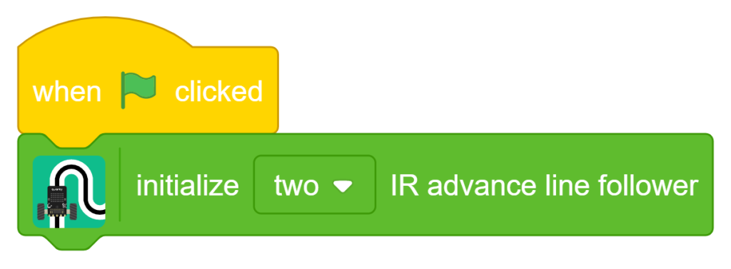 Initialize the Advanced Line Follower