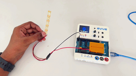 Output - RGB led strip pattern